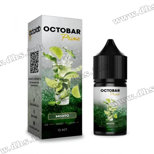 Набір для самозамісу Octobar Prime Salt 30 мл (50 мг) - Mojito (Мохито)